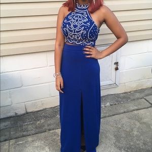 Speechless Two Piece Prom Dress